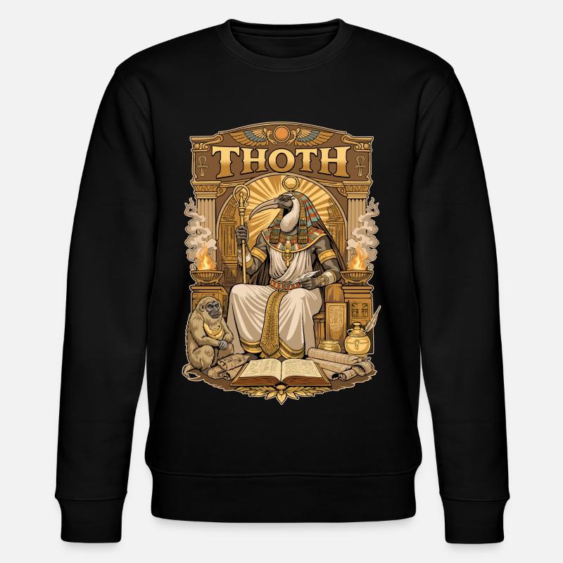 Thron von THOTH - Stanley/Stella Unisex Bio-Sweatshirt CHANGER  - Schwarz
