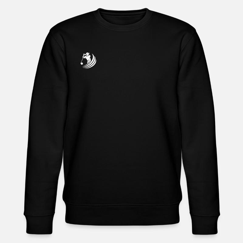 Golferspieler - Stanley/Stella Unisex Bio-Sweatshirt CHANGER  - Schwarz