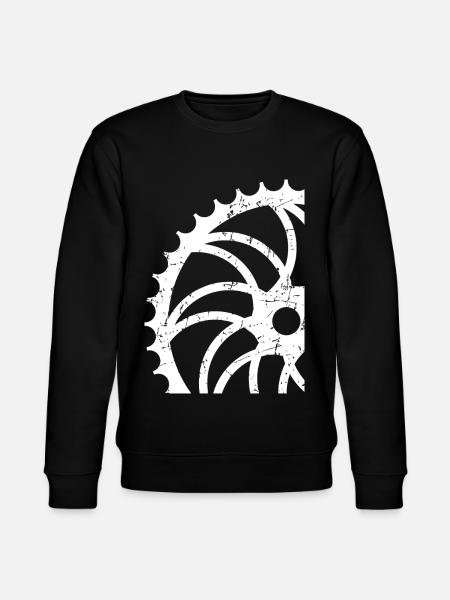 Fahrradfahrer - Stanley/Stella Unisex Bio-Sweatshirt CHANGER - Schwarz