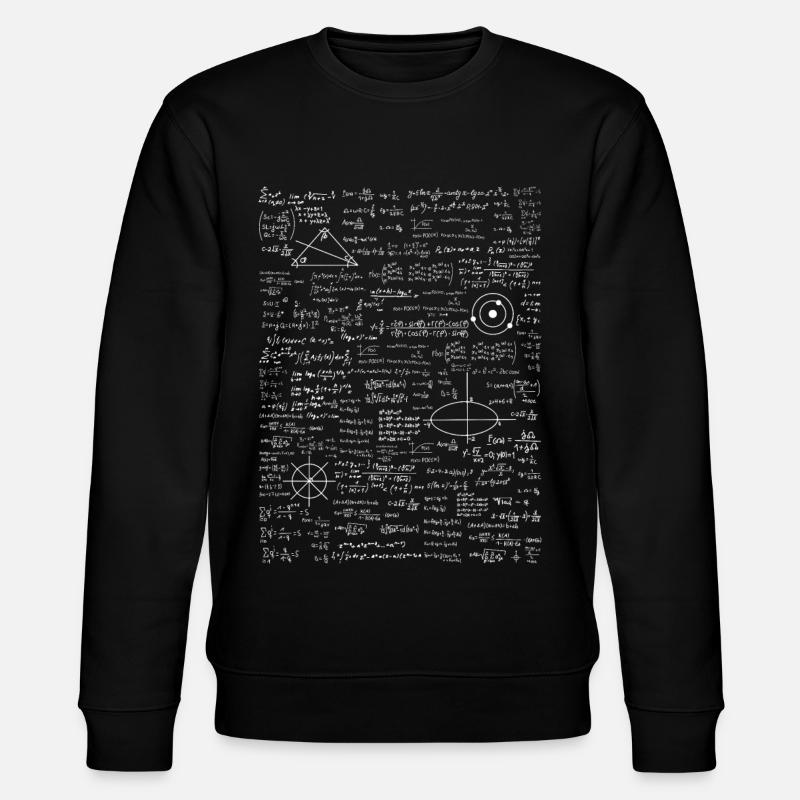 Mathematik Student - Stanley/Stella Unisex Bio-Sweatshirt CHANGER  - Schwarz