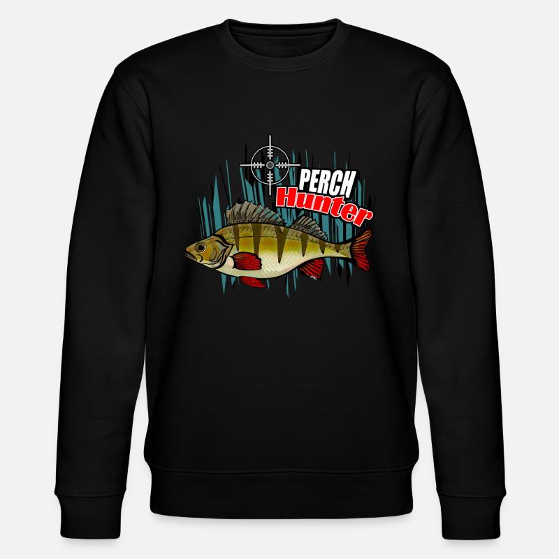 Barschjäger - Stanley/Stella Unisex Bio-Sweatshirt CHANGER  - Schwarz