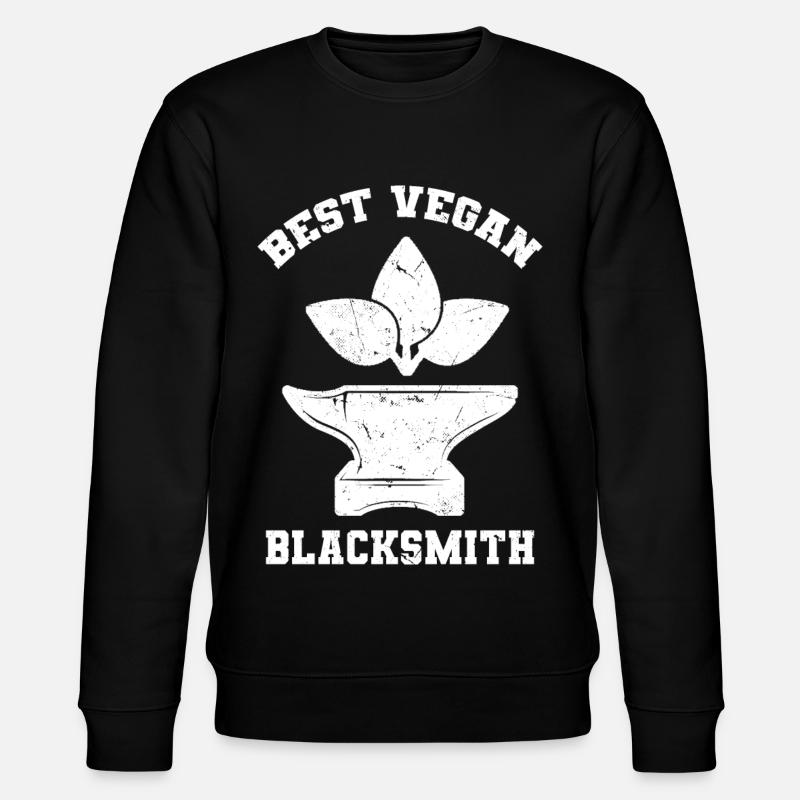 Schmieden Vegan - Stanley/Stella Unisex Bio-Sweatshirt CHANGER  - Schwarz