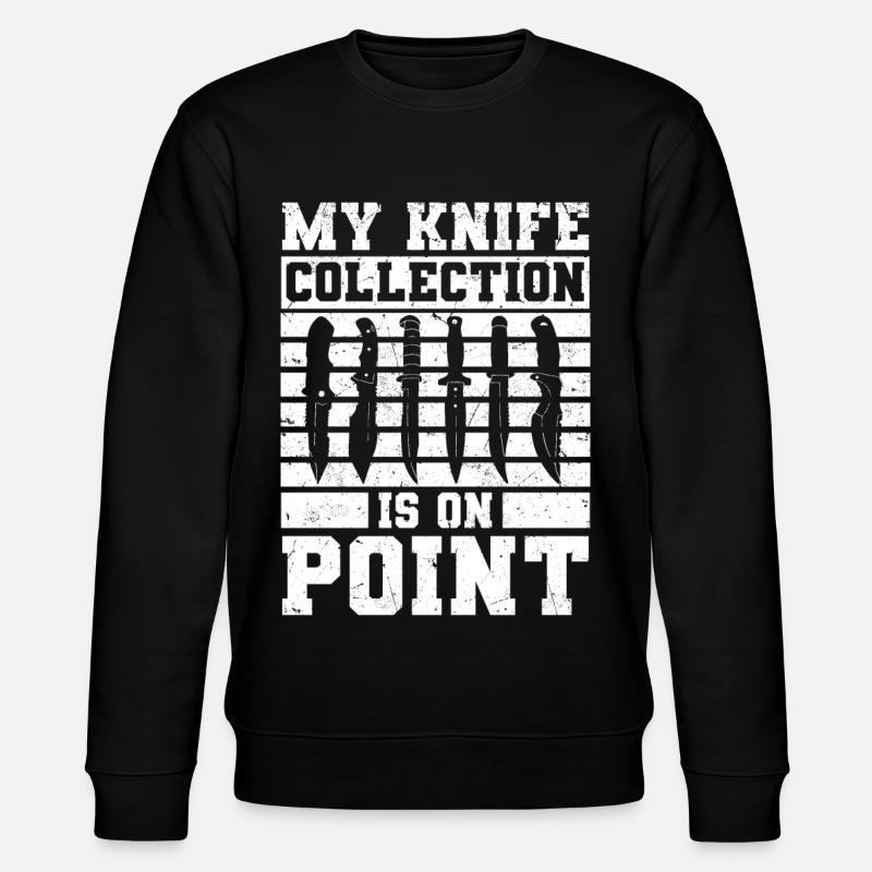Collecteur de couteaux - Sweat bio CHANGER Stanley/Stella Unisexe - noir