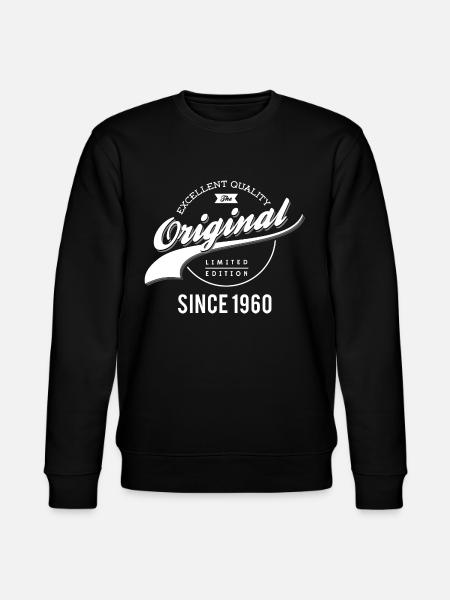 Original 1960 - Stanley/Stella Unisex Bio-Sweatshirt CHANGER  - Schwarz