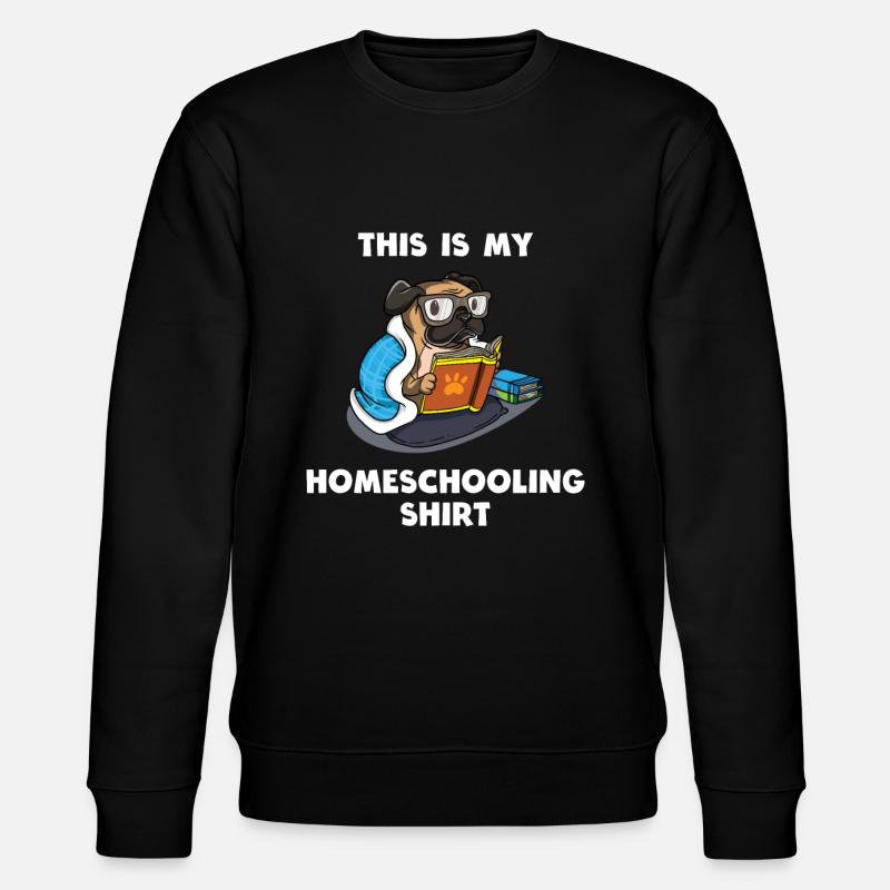Home Schooling Chien - Sweat bio CHANGER Stanley/Stella Unisexe - noir