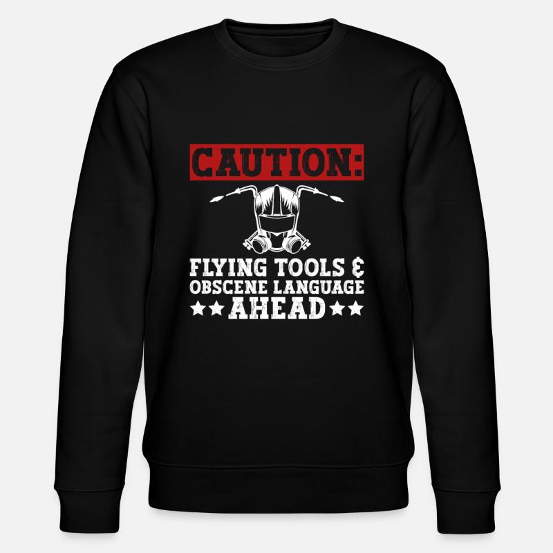 Soudeurs Soudeurs Artisans Métallurgistes - Sweat bio CHANGER Stanley/Stella Unisexe - noir