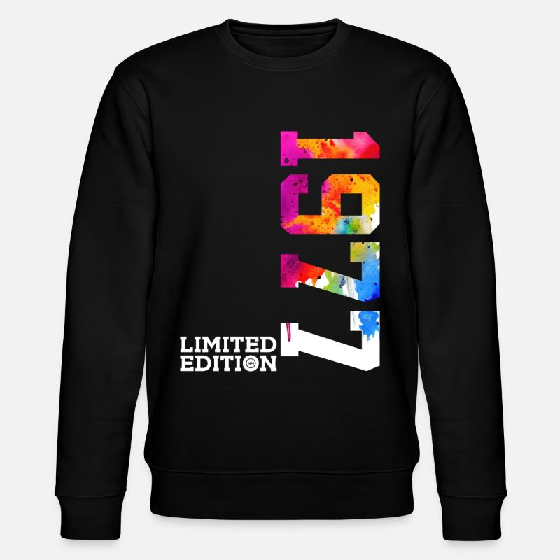 49E ANNIVERSAIRE ÉDITION LIMITÉE 1977 - Sweat bio CHANGER Stanley/Stella Unisexe - noir