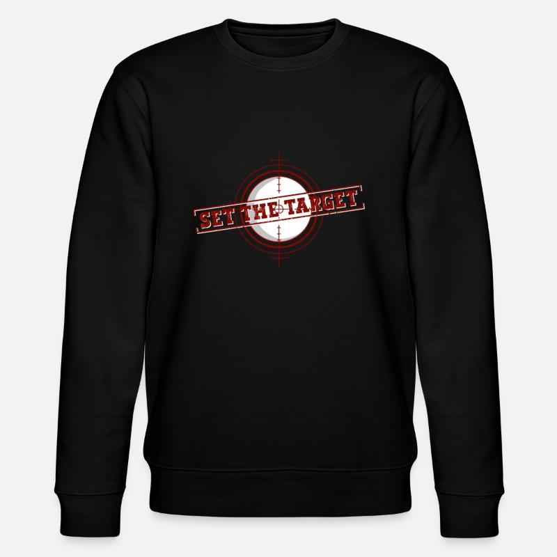 Fixer l’objectif - Boccia ball - Sweat bio CHANGER Stanley/Stella Unisexe - noir