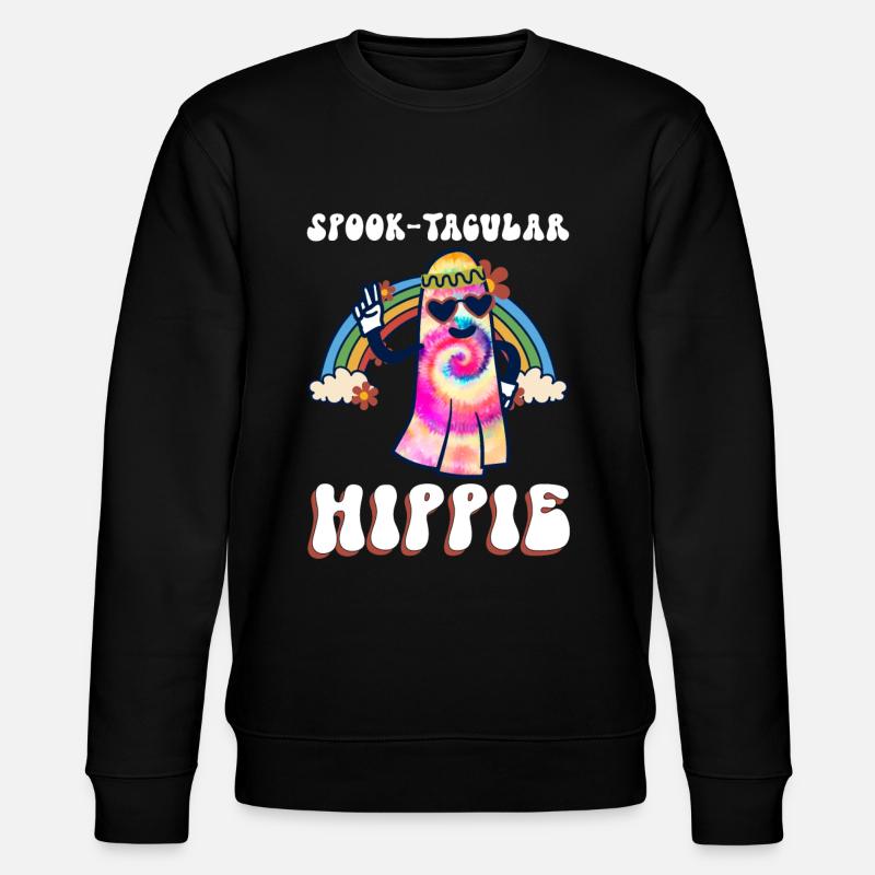 Spook-Tacular Hippie - Hippie-Halloween - Sweat bio CHANGER Stanley/Stella Unisexe - noir