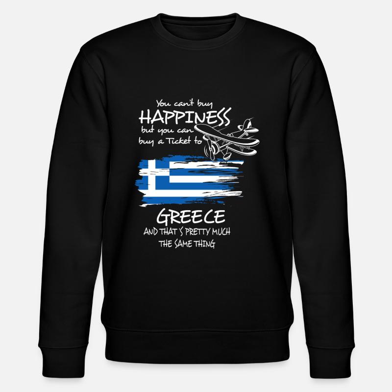 Grèce Grèce - Sweat bio CHANGER Stanley/Stella Unisexe - noir