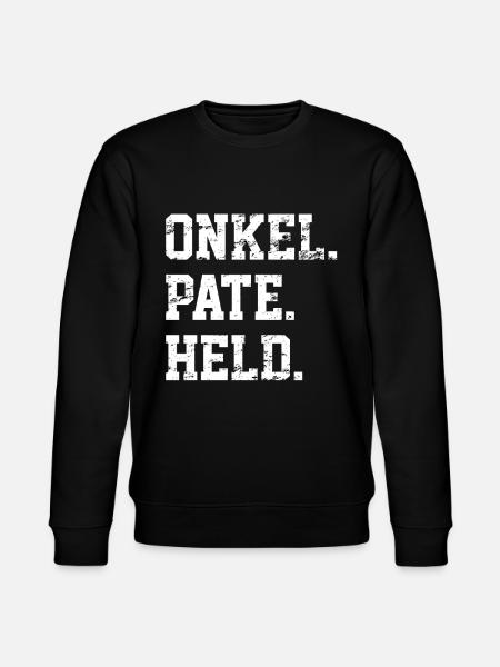 Patenonkel - Stanley/Stella Unisex Bio-Sweatshirt CHANGER - Schwarz