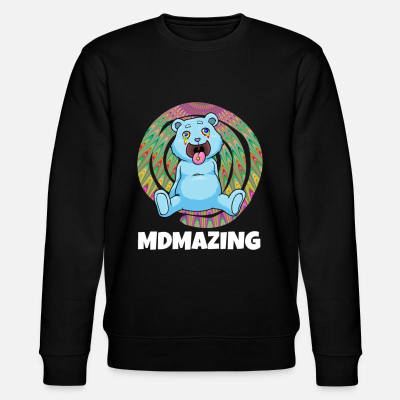 MDMA - Stanley/Stella CHANGER Unisex Organic Sweatshirt - black