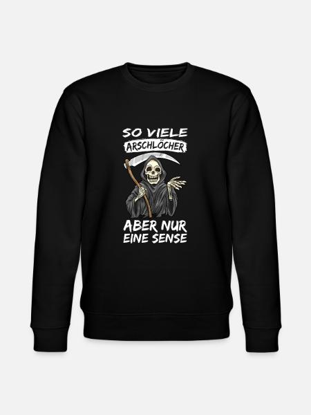Sensenmann - Stanley/Stella Unisex Bio-Sweatshirt CHANGER - Schwarz