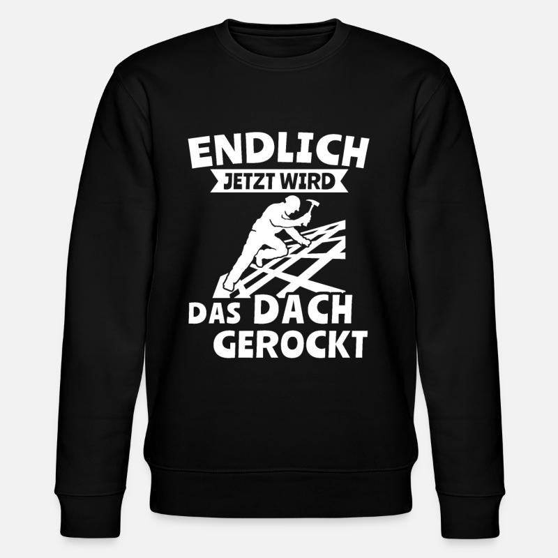 Dachdecker - Stanley/Stella Unisex Bio-Sweatshirt CHANGER  - Schwarz