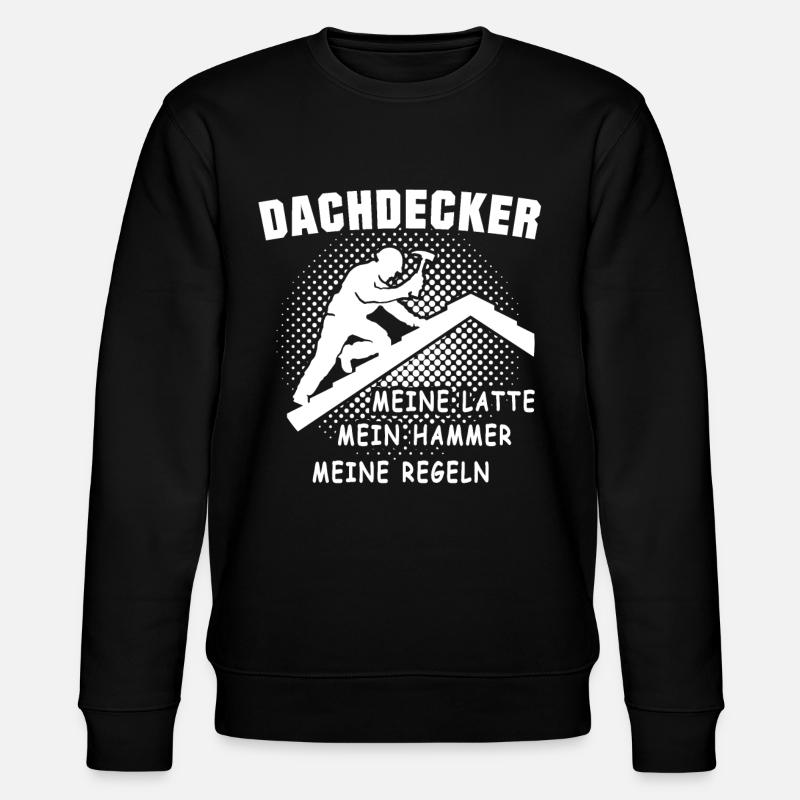 Dachdecker - Stanley/Stella Unisex Bio-Sweatshirt CHANGER  - Schwarz