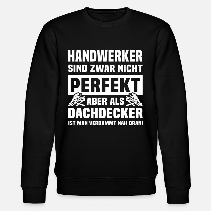 Dachdecker - Stanley/Stella Unisex Bio-Sweatshirt CHANGER  - Schwarz