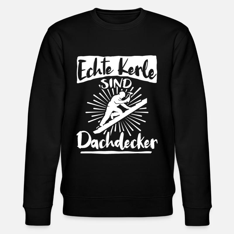 Dachdecker - Stanley/Stella Unisex Bio-Sweatshirt CHANGER  - Schwarz