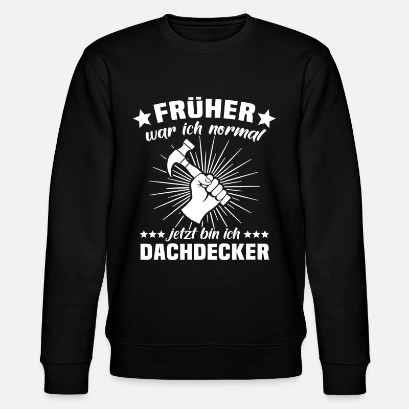 Dachdecker - Stanley/Stella Unisex Bio-Sweatshirt CHANGER  - Schwarz
