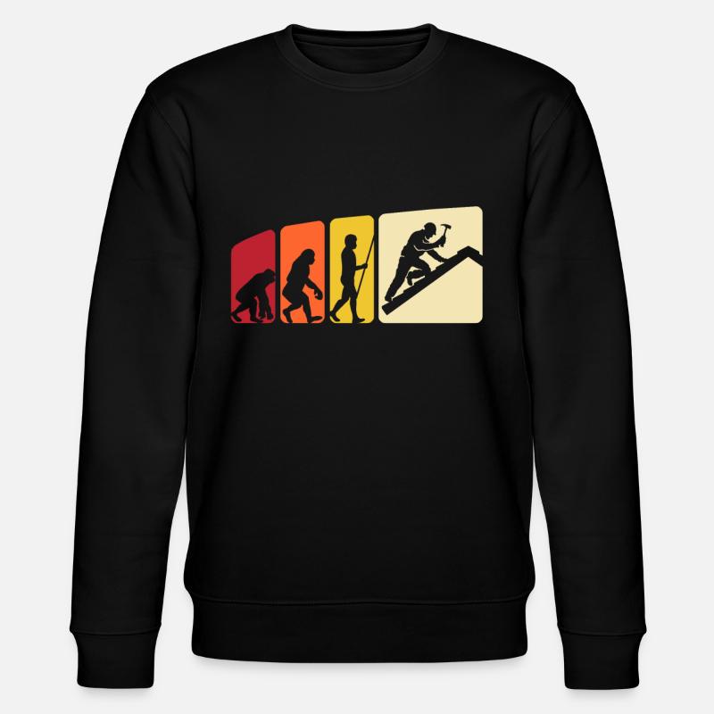 Toiture Evolution Toiture - Sweat bio CHANGER Stanley/Stella Unisexe - noir