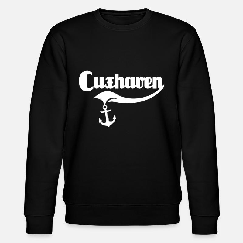 Cuxhaven Souvenir Cuxhavener - Sweat bio CHANGER Stanley/Stella Unisexe - noir
