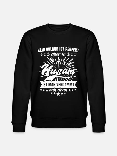 Husum - Stanley/Stella Unisex Bio-Sweatshirt CHANGER - Schwarz