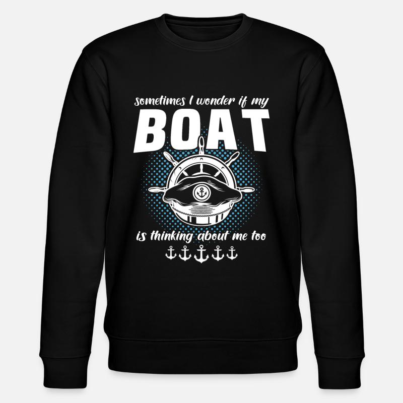 Capitaine de bateau Capitaine - Sweat bio CHANGER Stanley/Stella Unisexe - noir
