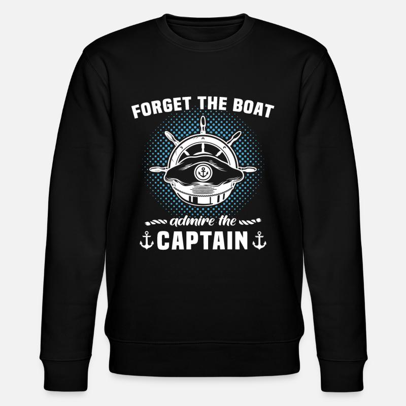 Capitaine de bateau Capitaine - Sweat bio CHANGER Stanley/Stella Unisexe - noir