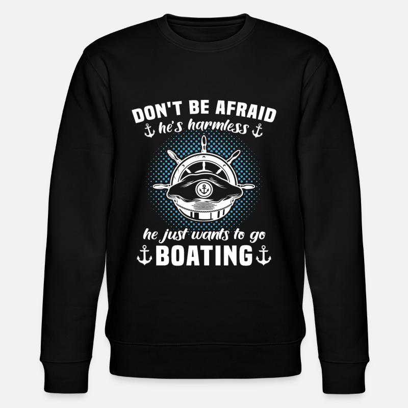 Capitaine de bateau Capitaine - Sweat bio CHANGER Stanley/Stella Unisexe - noir