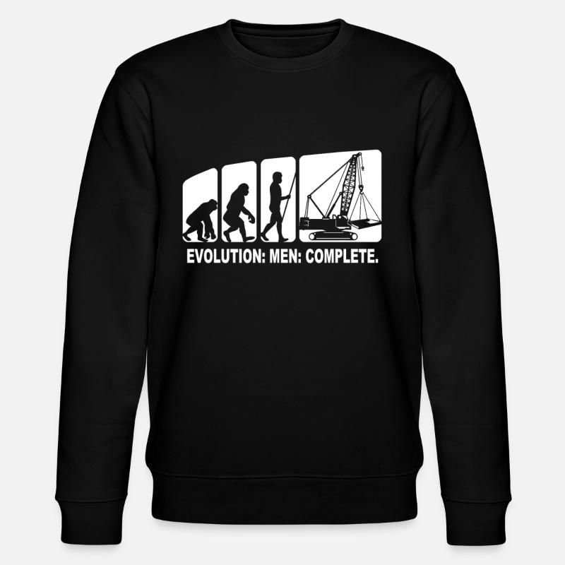 Grutier Evolution Grutier - Sweat bio CHANGER Stanley/Stella Unisexe - noir