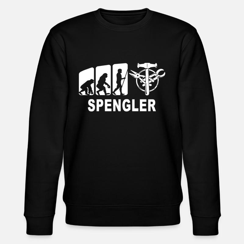 Bauspengler Evolution Spengler - Stanley/Stella CHANGER Unisex Organic Sweatshirt - black