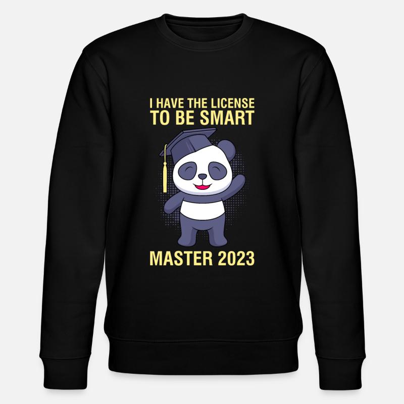 Licence pour Klugsceiß Master 2023 - Sweat bio CHANGER Stanley/Stella Unisexe - noir