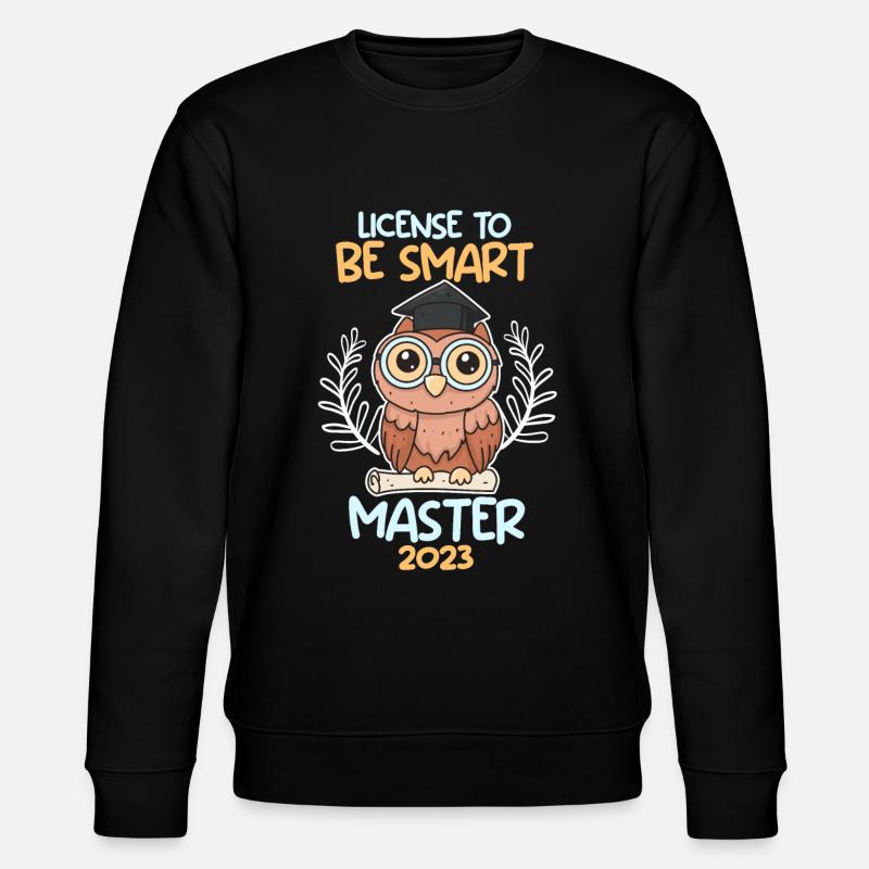 Licence pour Klugsceiß Master 2023 - Sweat bio CHANGER Stanley/Stella Unisexe - noir