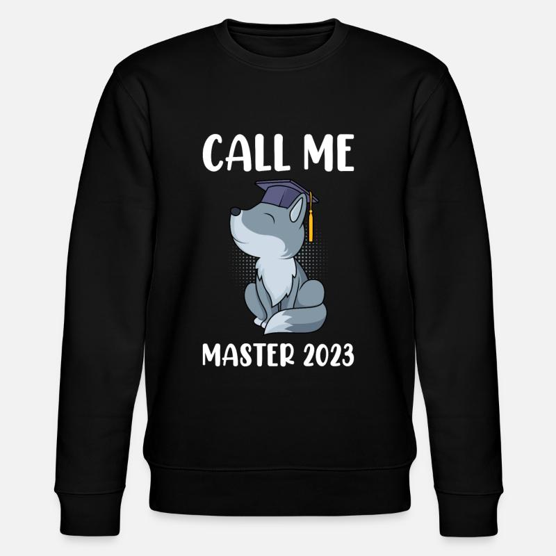 Appelez-moi Master 2023 Master - Sweat bio CHANGER Stanley/Stella Unisexe - noir