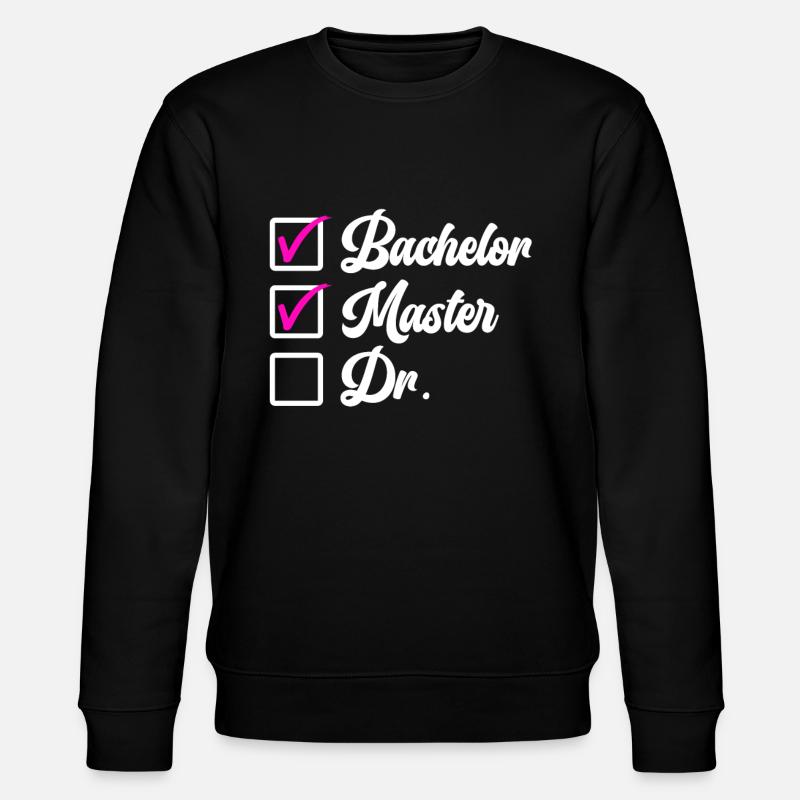 Licence Master Doctorat - Sweat bio CHANGER Stanley/Stella Unisexe - noir