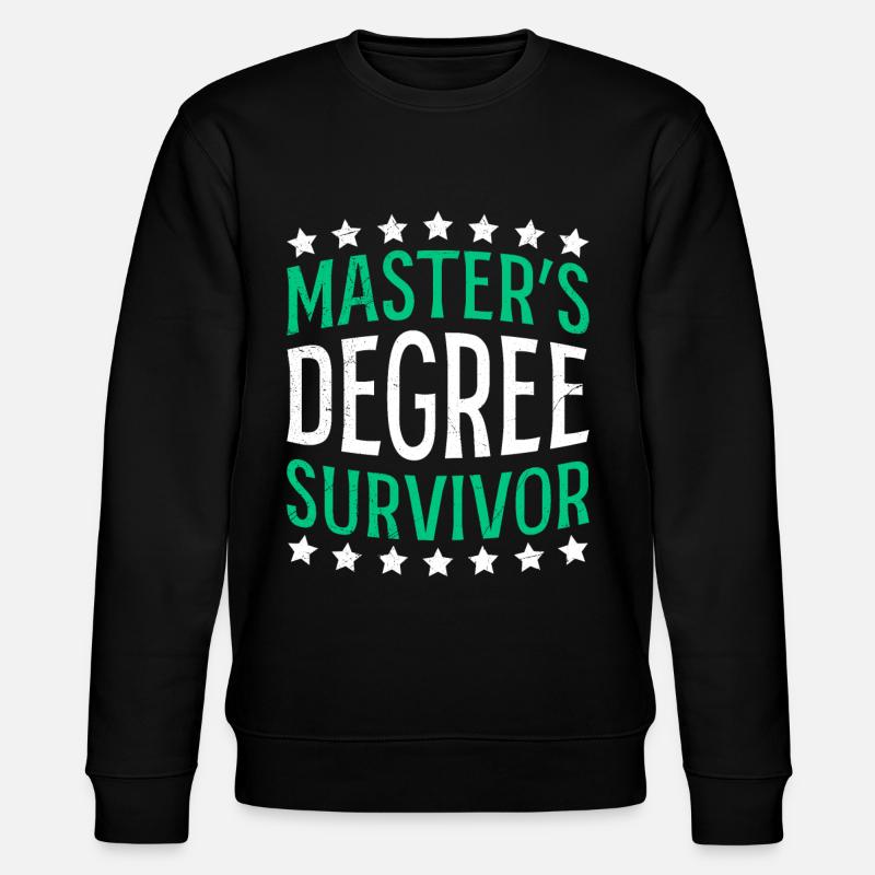 Survivant de maîtrise Master - Sweat bio CHANGER Stanley/Stella Unisexe - noir
