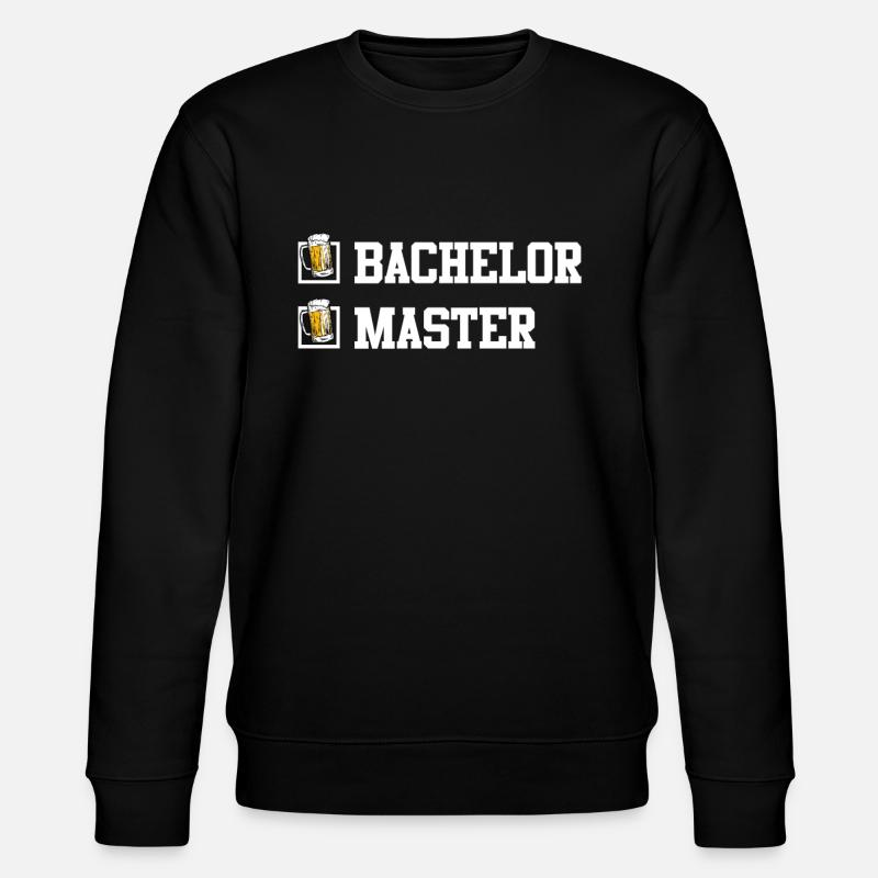 Baccalauréat complété Master - Sweat bio CHANGER Stanley/Stella Unisexe - noir