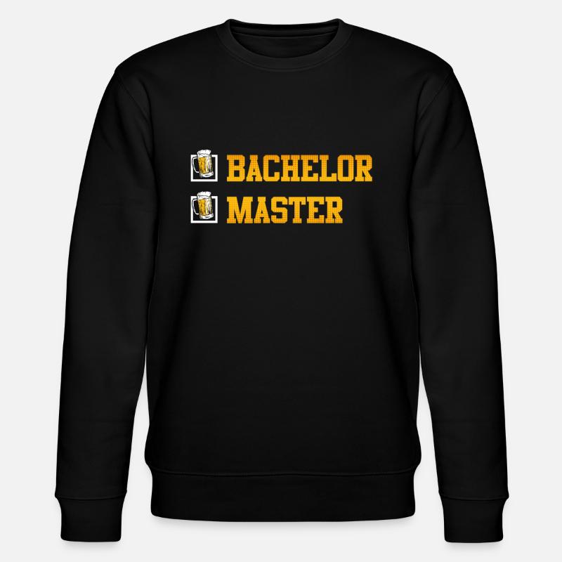 Baccalauréat complété Master - Sweat bio CHANGER Stanley/Stella Unisexe - noir