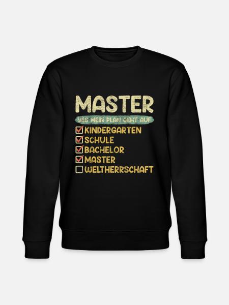Baccalauréat en école maternelle Master - Sweat bio CHANGER Stanley/Stella Unisexe - noir