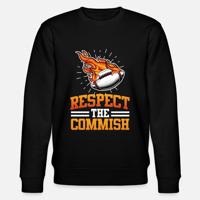 Respectez le commissaire Commish - Sweat bio CHANGER Stanley/Stella Unisexe - noir