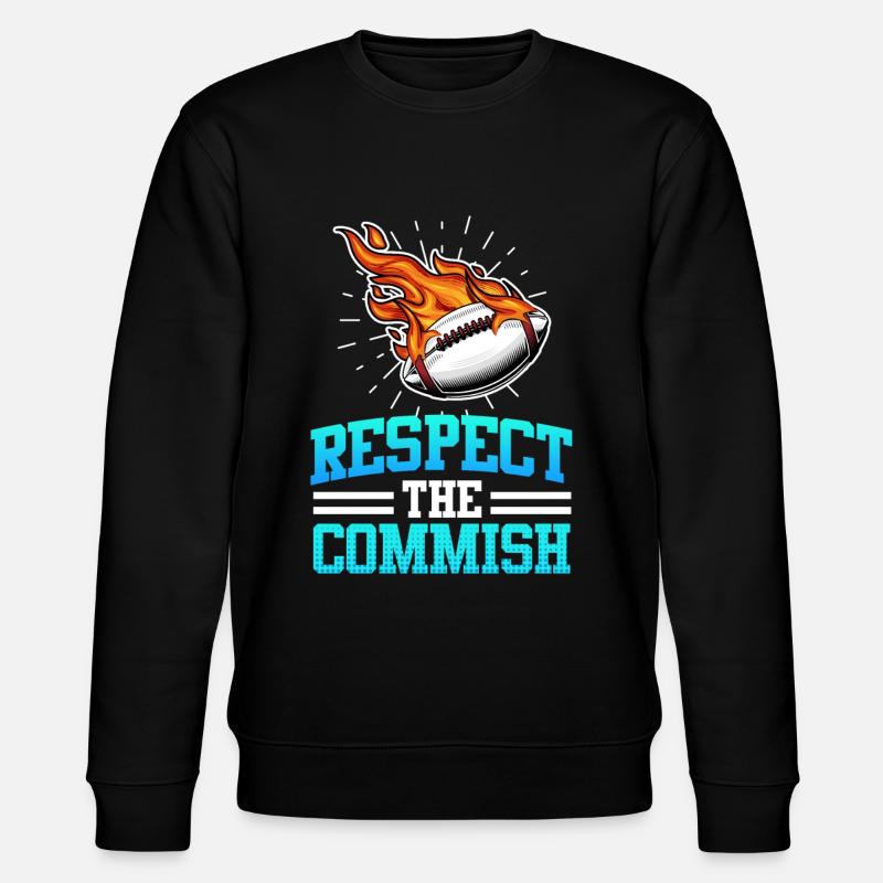 Respectez le commissaire Commish - Sweat bio CHANGER Stanley/Stella Unisexe - noir