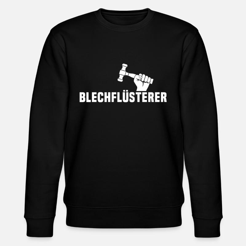 Spengler Beruf Karosseriespengler Sprüche - Stanley/Stella Unisex Bio-Sweatshirt CHANGER  - Schwarz
