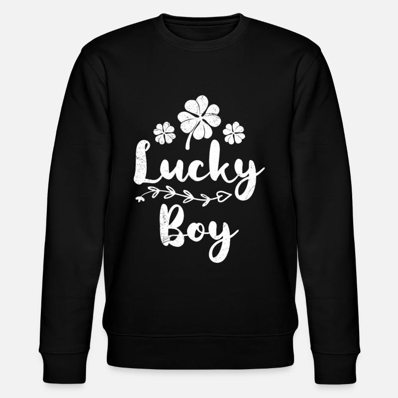 Lucky Boy Irlandais Saint-Patrick - Sweat bio CHANGER Stanley/Stella Unisexe - noir