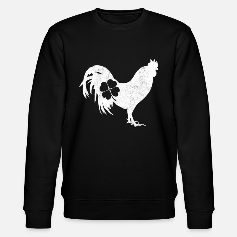 Shenanigans Kleeblatt St. Patrick’s Day - Stanley/Stella Unisex Bio-Sweatshirt CHANGER - Schwarz