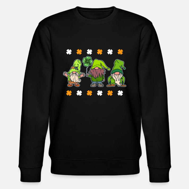 Leprechaun Squad Saint-Patrick - Sweat bio CHANGER Stanley/Stella Unisexe - noir