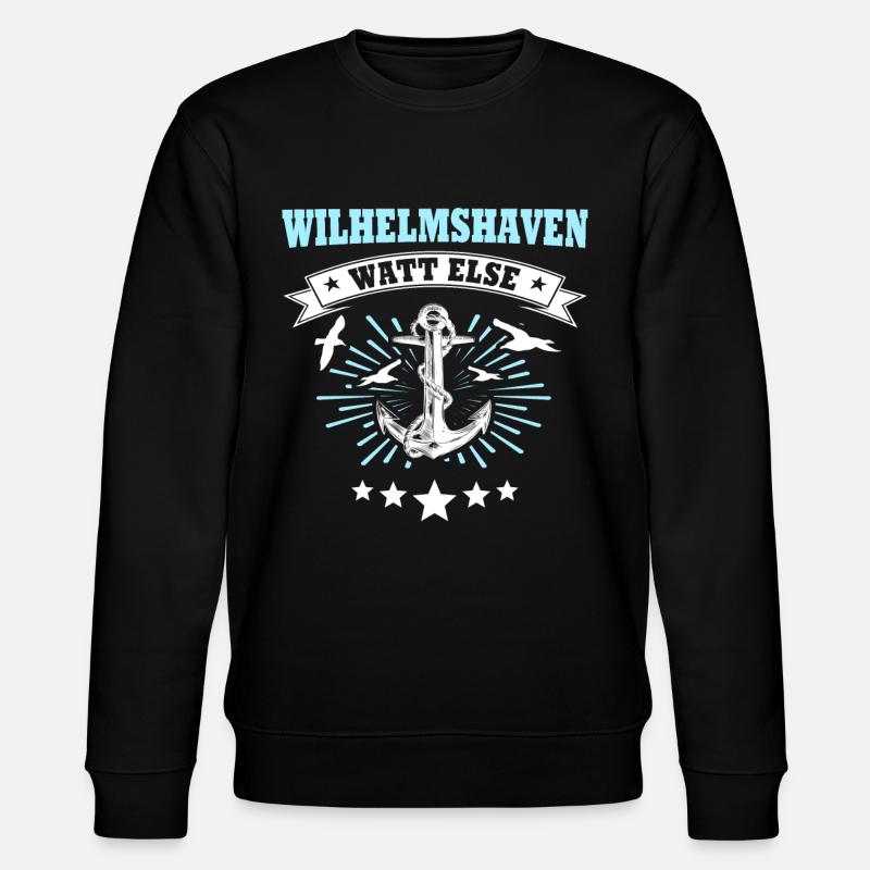 Wilhelmshavener Wilhelmshaven - Sweat bio CHANGER Stanley/Stella Unisexe - noir