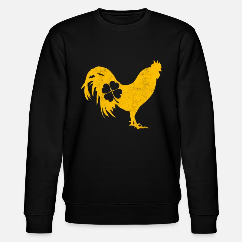 Shenanigan’s Clover St. Patrick’s Day - Sweat bio CHANGER Stanley/Stella Unisexe - noir