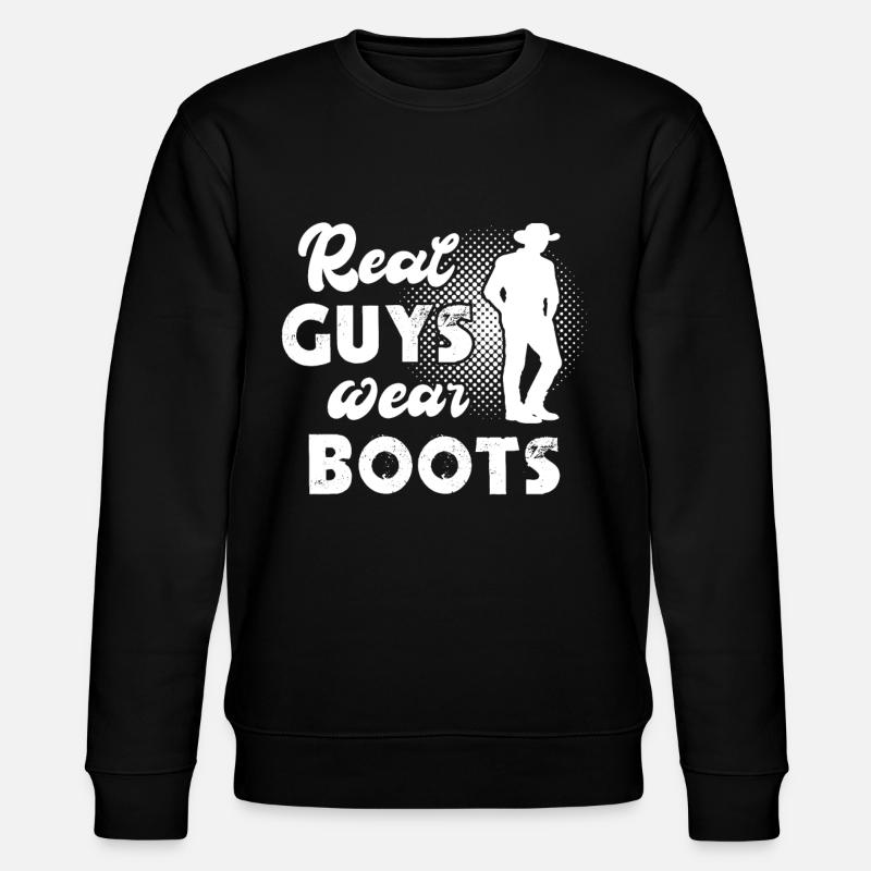 Line Dancing Line Dancer - Stanley/Stella CHANGER Unisex Organic Sweatshirt - black