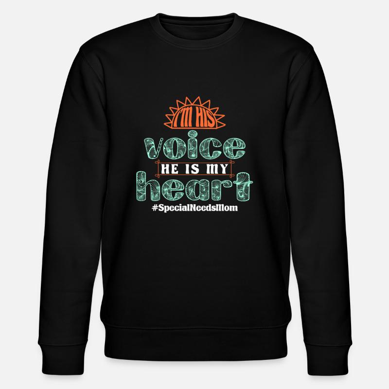 Inclusion Awareness Diversity handicap - Stanley/Stella CHANGER Unisex Organic Sweatshirt - black