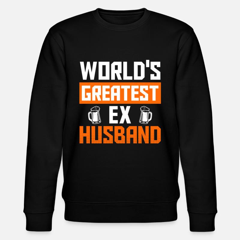 Scheidungsparty Finally Divorced Scheidung - Stanley/Stella Unisex Bio-Sweatshirt CHANGER - Schwarz