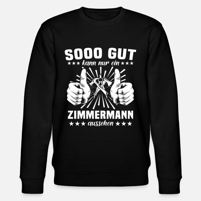 Zimmermann Zimmerer - Stanley/Stella Unisex Bio-Sweatshirt CHANGER  - Schwarz